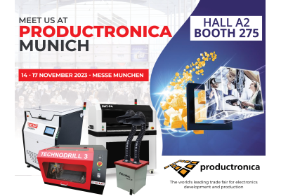 Meet us at PRODUCTRONICA 2023